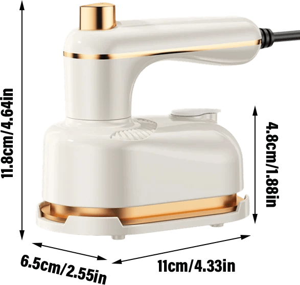 Hot selling handheld portable ironing machine mini electric iron foldable garment ironing machine