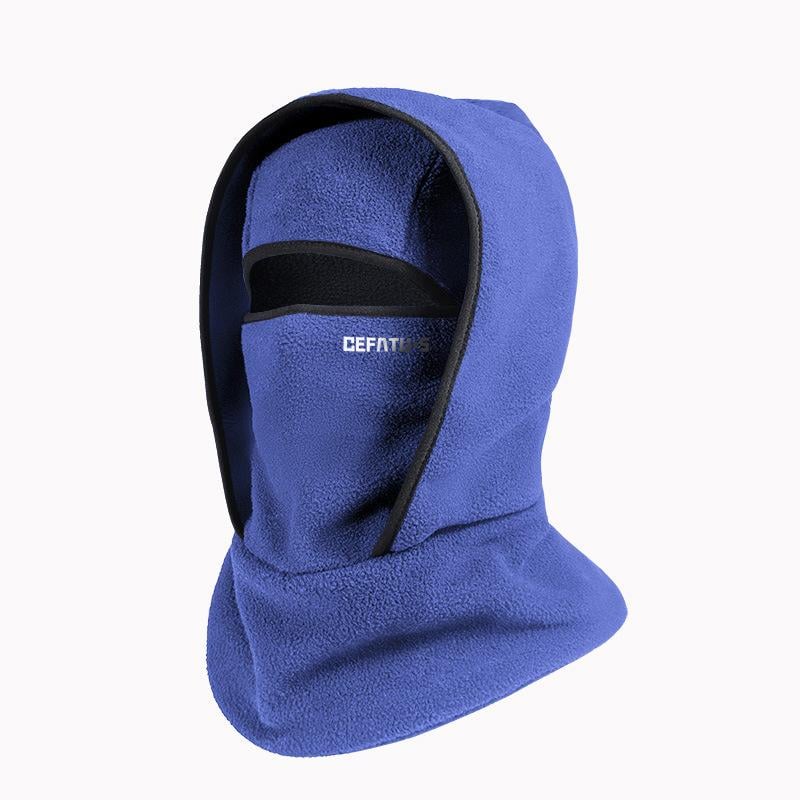 ❄️ Outdoor Winter Warm Hat Neckband Integrated Cycling Mask Sports Ski Head Cover Neck Windproof Cold One-Piece Pullover Hat
