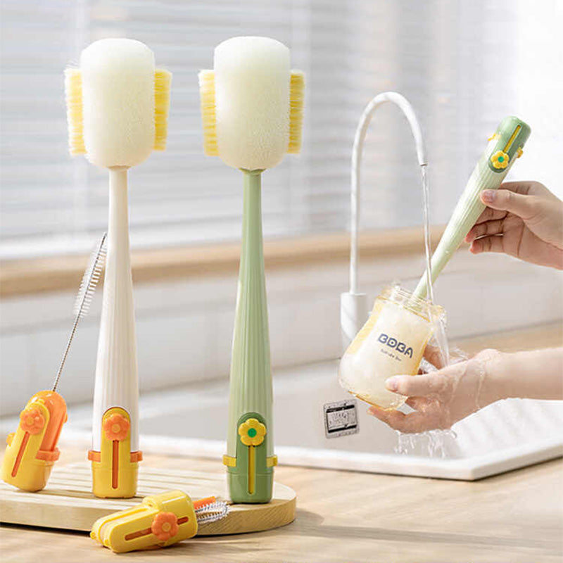 2026🔥 5-in-1 cup cleaner, long-handled multi-functional thermos cup cleaner, baby bottle cleaner