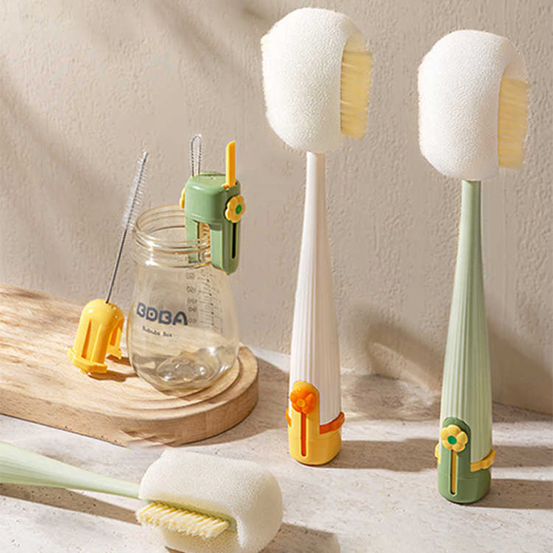 2026🔥 5-in-1 cup cleaner, long-handled multi-functional thermos cup cleaner, baby bottle cleaner