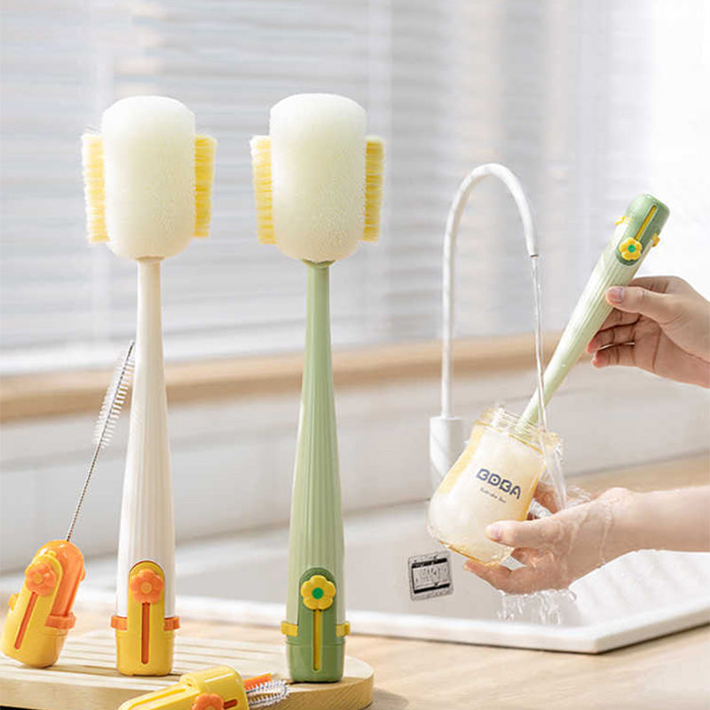 2026🔥 5-in-1 cup cleaner, long-handled multi-functional thermos cup cleaner, baby bottle cleaner