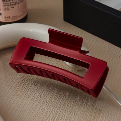 2025 new soft silicone shark clip Korean ins high-end large grab clip