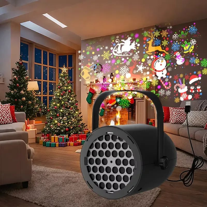 ⚡Black Friday Promotional Sale 49% OFF!🔥LED Christmas Projection Lamp